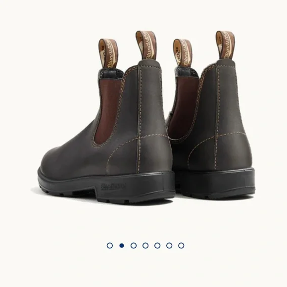 Blundstone Chelsea
Women's Style 500 Stout Brown Leather Boots - Picture 8 of 12